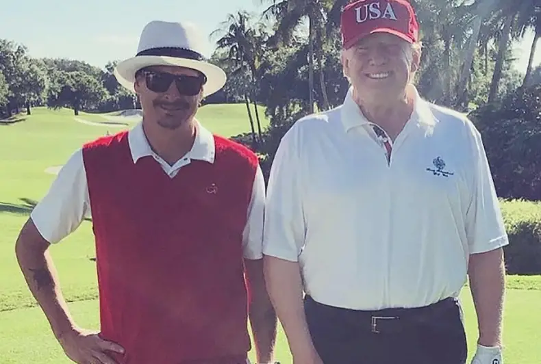 Trump and Kid Rock